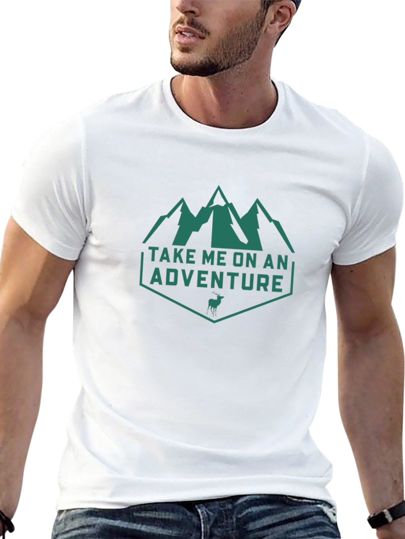 Black Adventure T-Shirt: Take Me On An Adventure Tee view 13