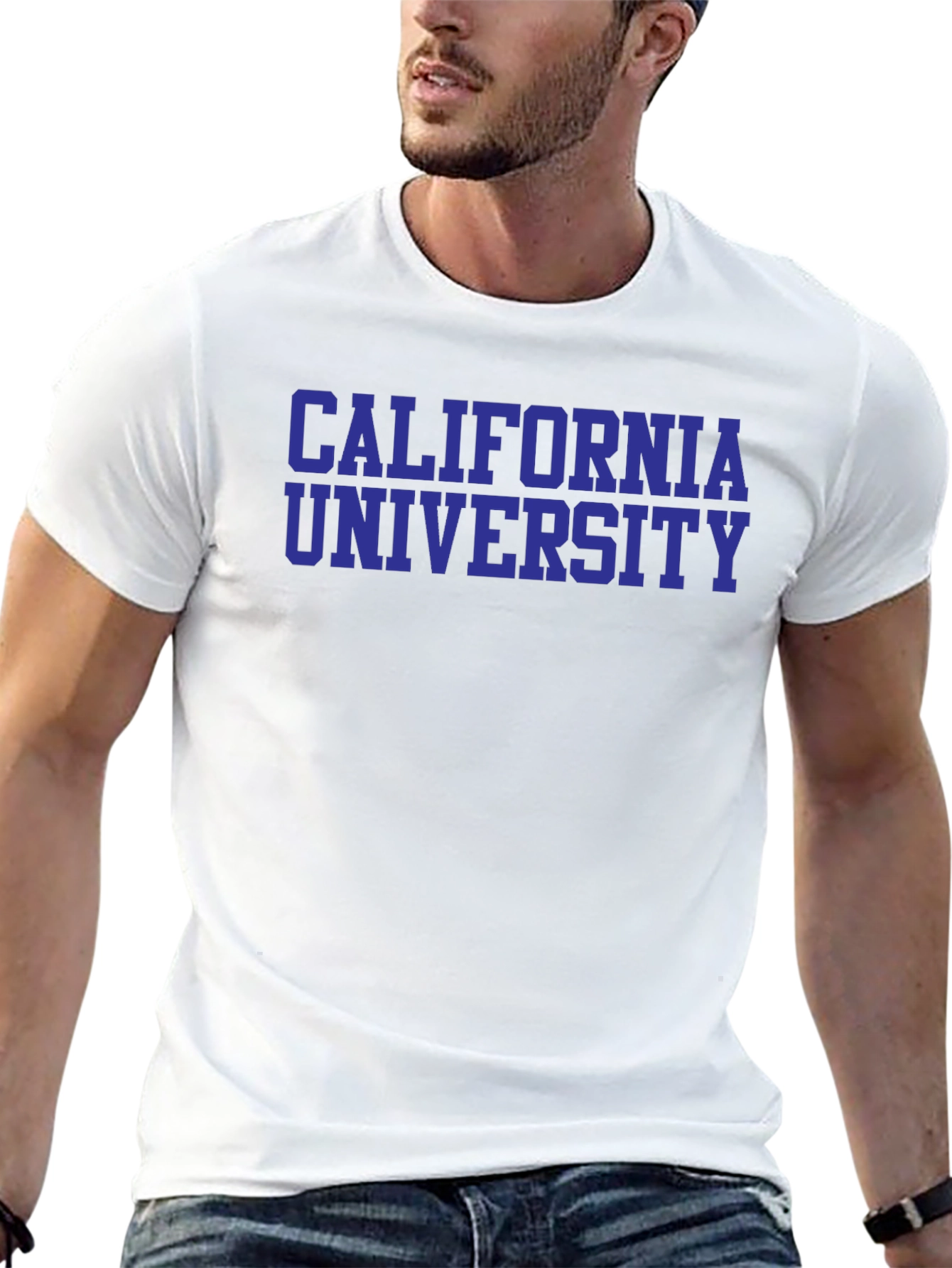 Black California University Black T-Shirt view 13