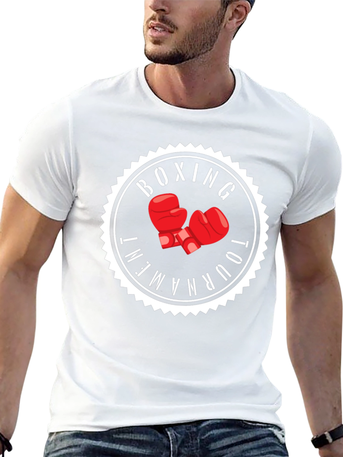 Boxing Tournament Graphic Tee - Black - 13