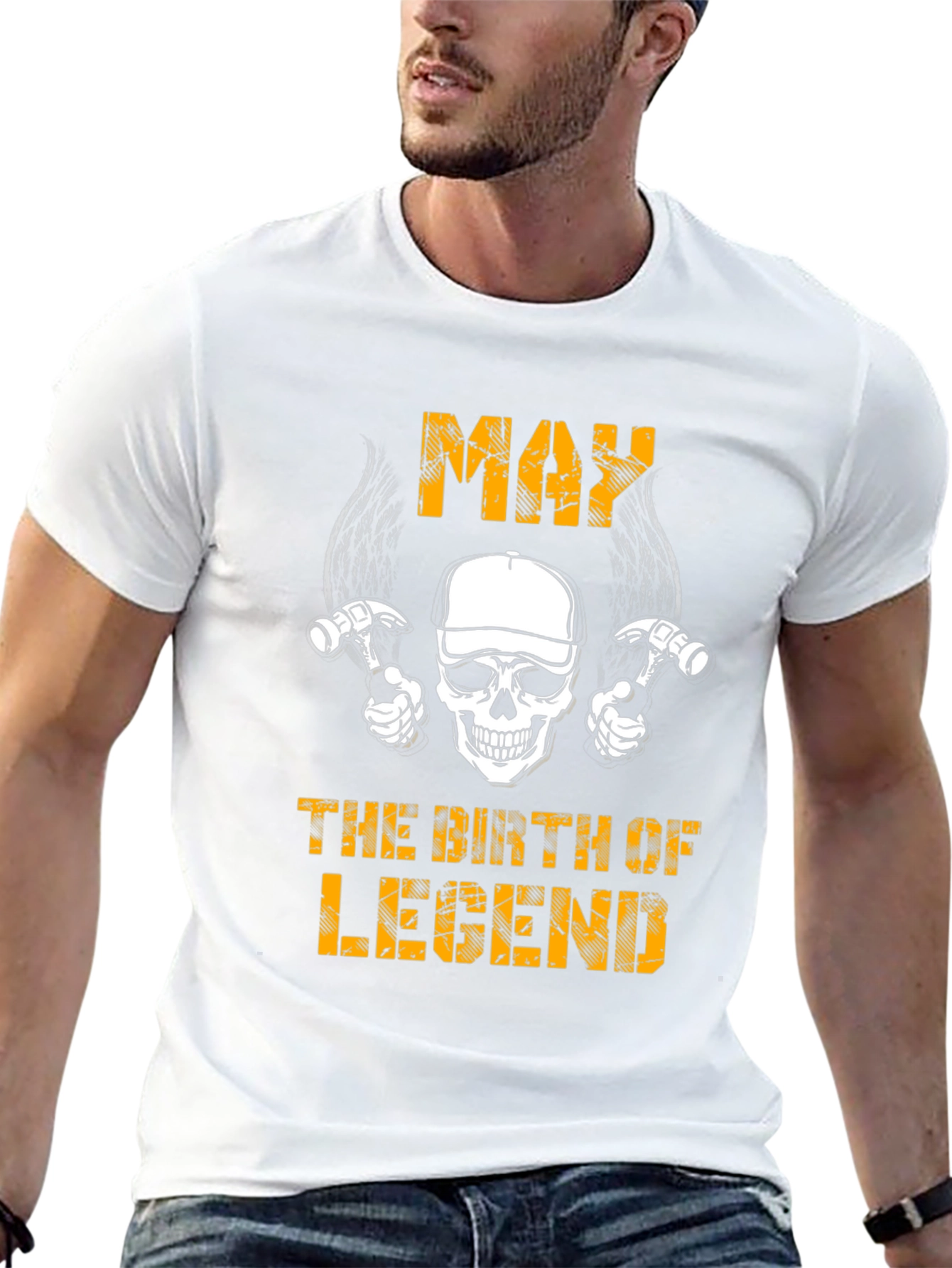Black May Birth of Legends Graphic T-Shirt view 13