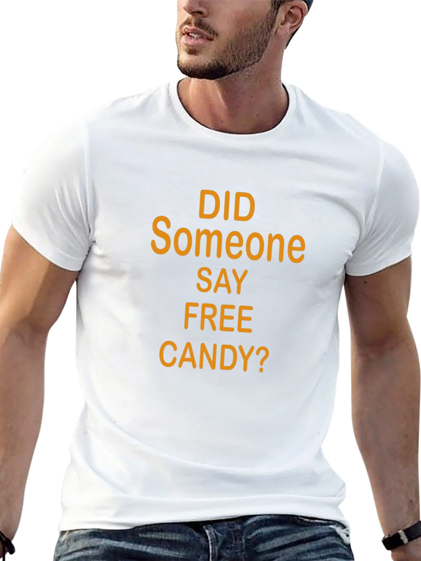 Black Funny Halloween Candy T-Shirt view 13
