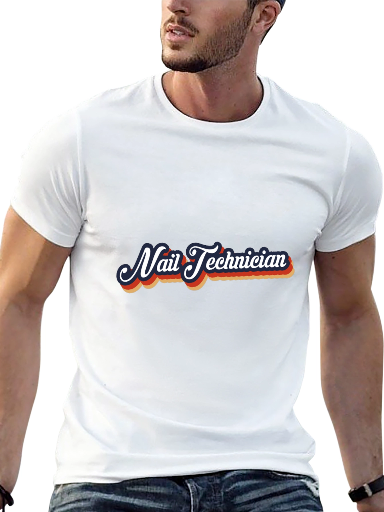 Nail Technician Retro T-Shirt - 13