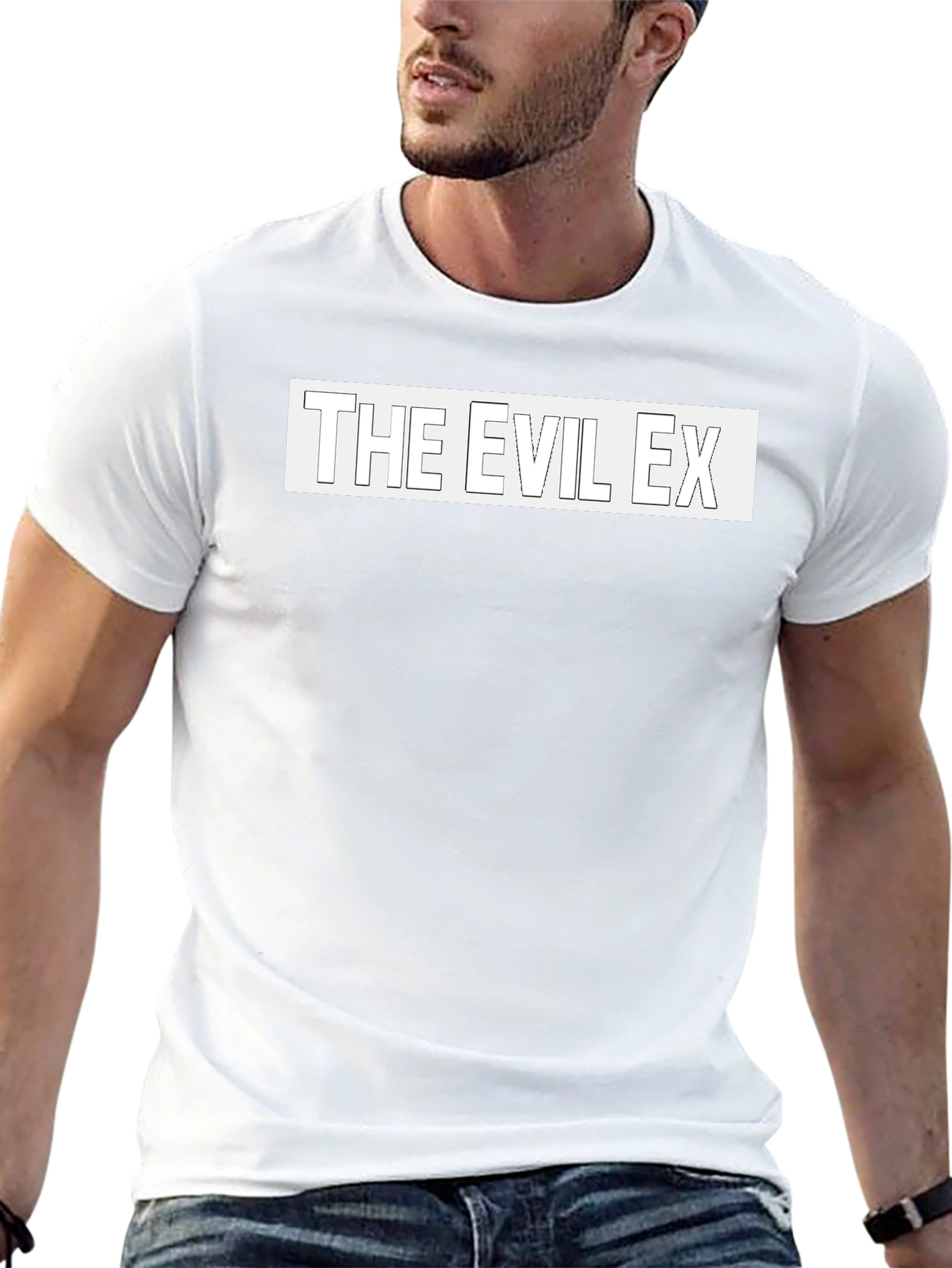 Black The Evil Ex T-Shirt - Bold Statement Tee view 13
