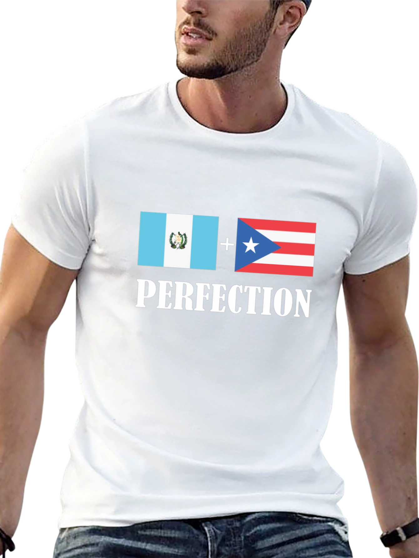 Black Guatemala Puerto Rico Perfection T-Shirt view 13