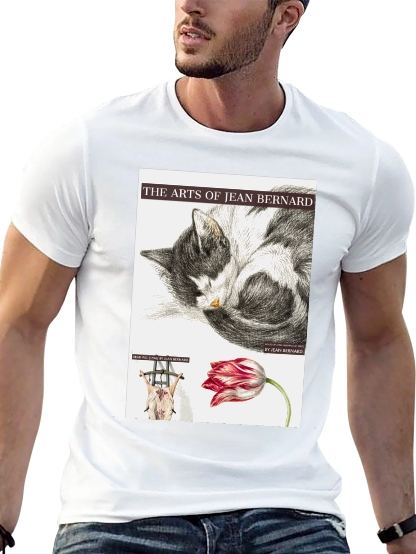 Black The Arts of Jean Bernard Graphic Tee view 13