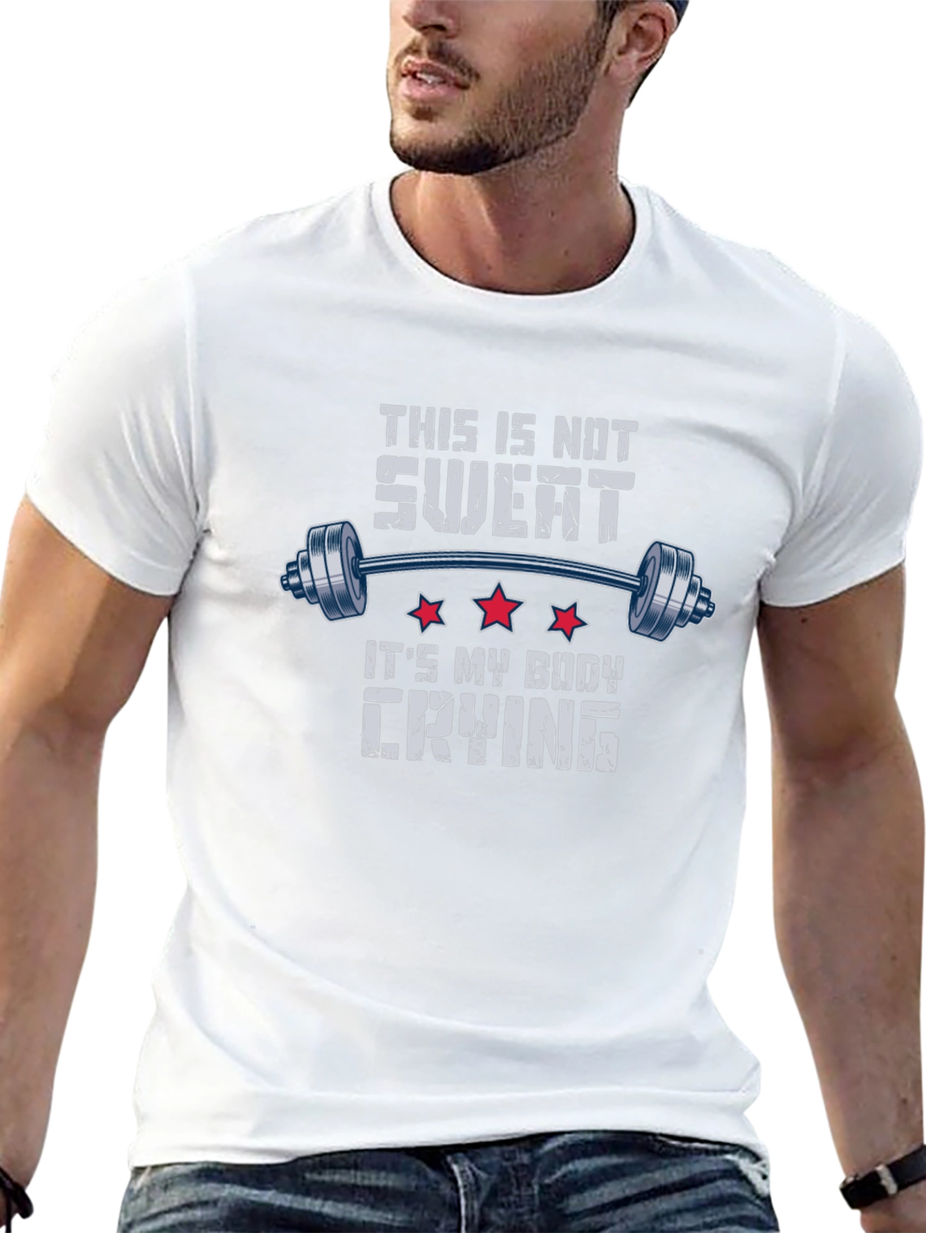 Black Funny Workout T-Shirt - Bodybuilding Gym Tee view 13