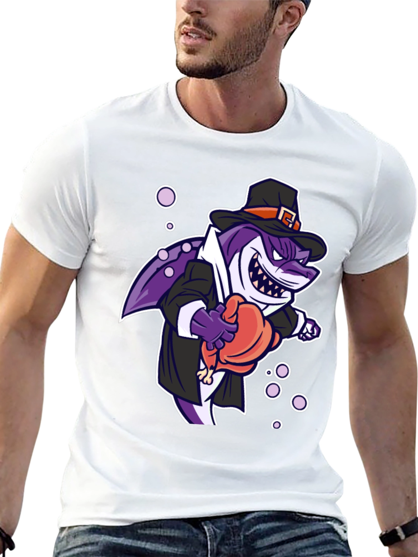 Thanksgiving Shark T-Shirt - 13