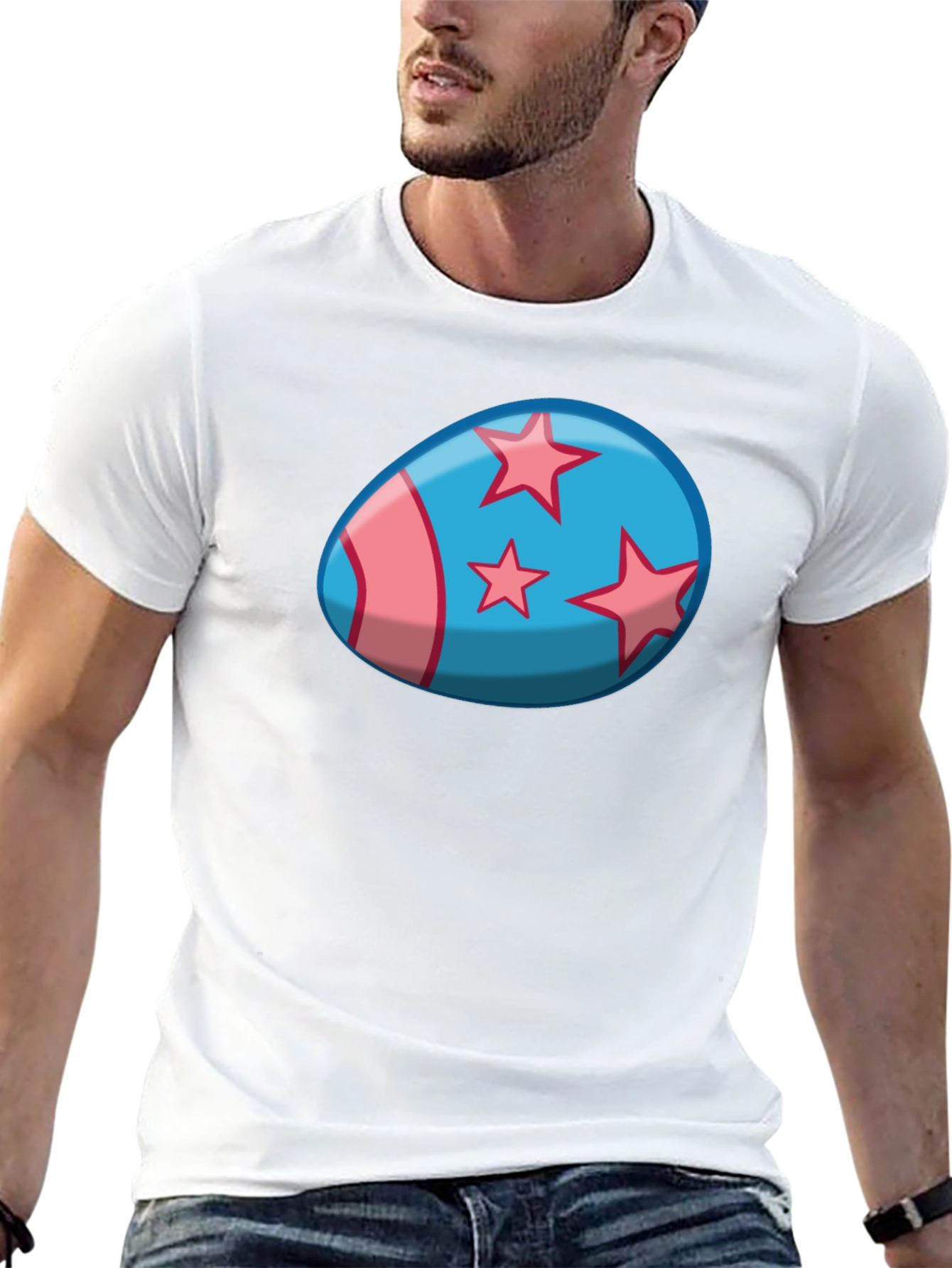 Starry Egg Graphic Tee - Stylish Casual Wear - 13