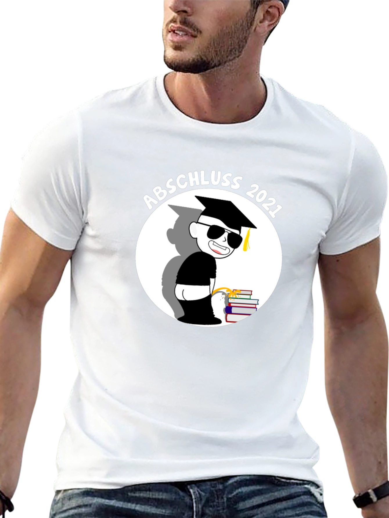 Black Abschluss 2021 Graduation Humor T-Shirt view 13