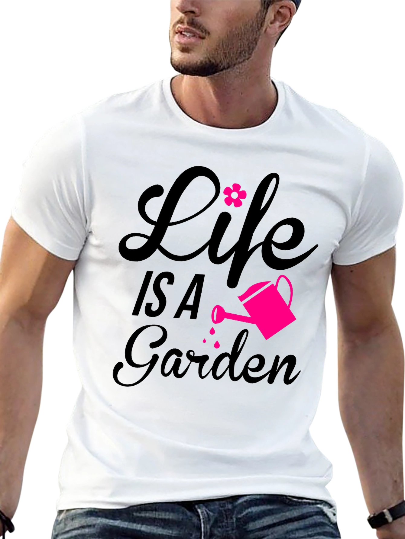 Black Life is a Garden Graphic Tee view 13