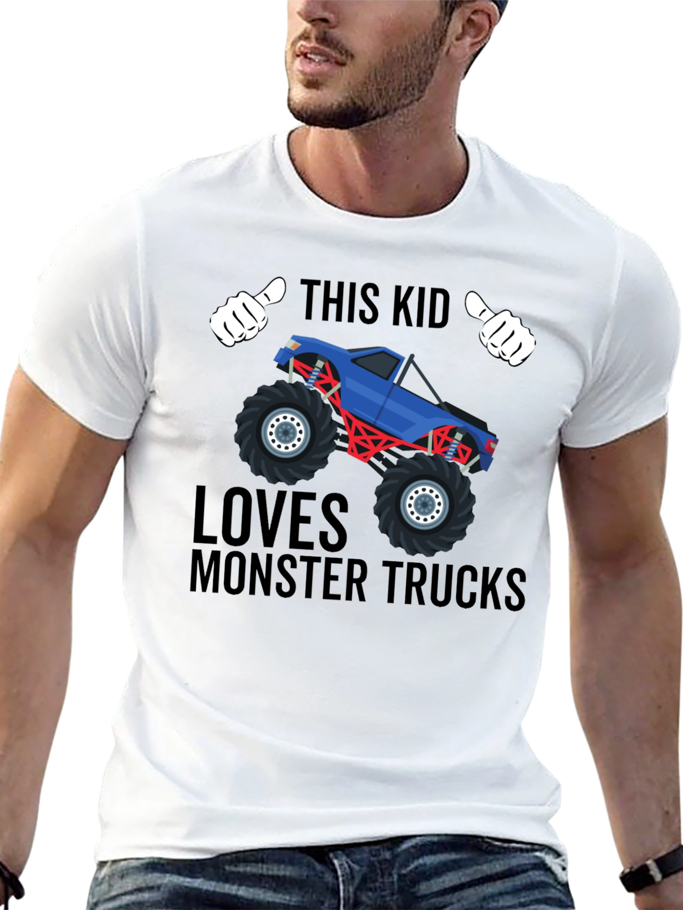 Monster Truck Kid's T-Shirt - 13