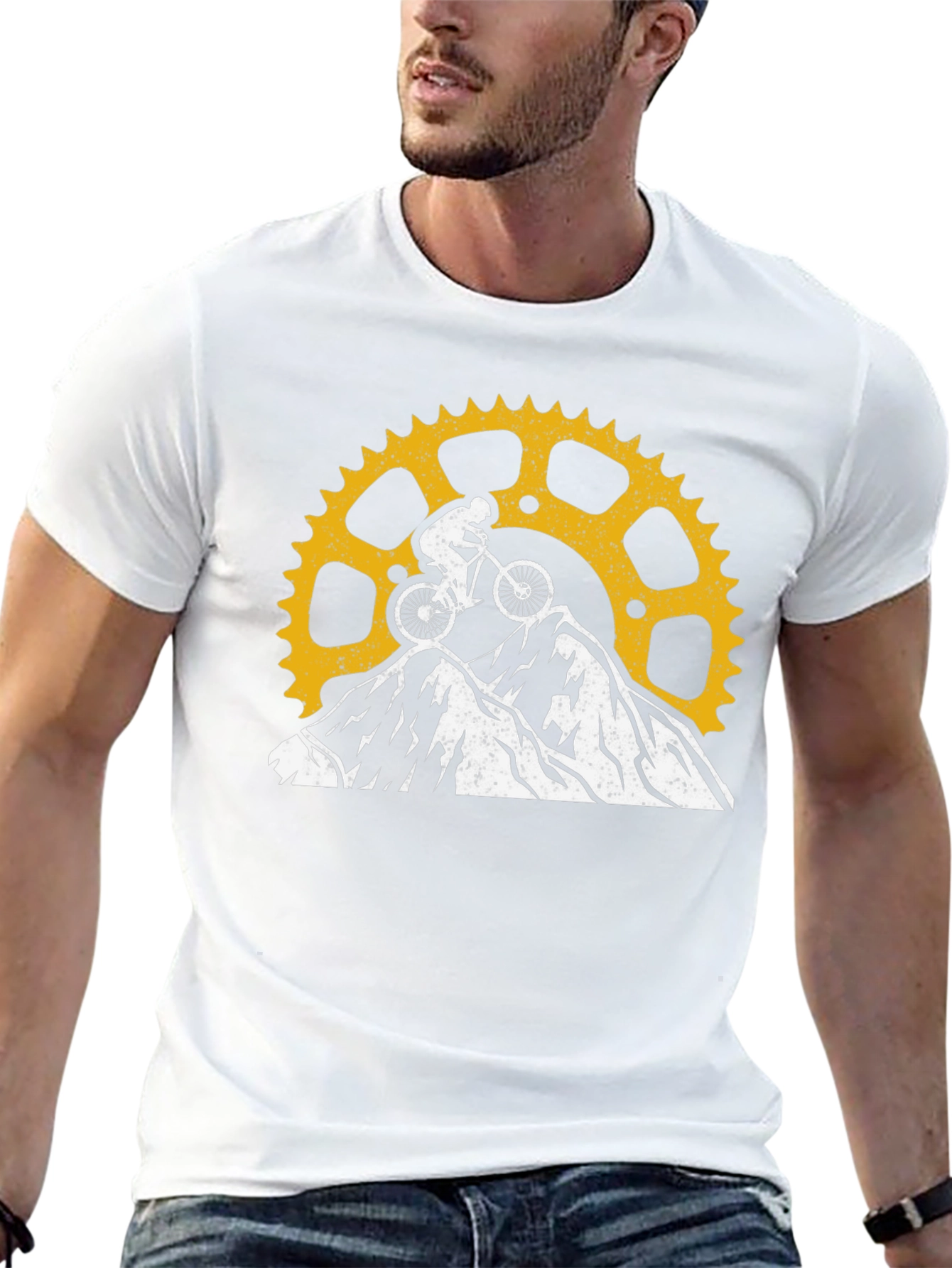 Black Mountain Biker Graphic Tee view 13