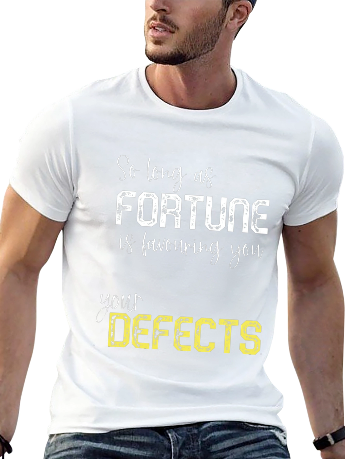 Fortune Favors Defects - Funny Graphic Tee - 13