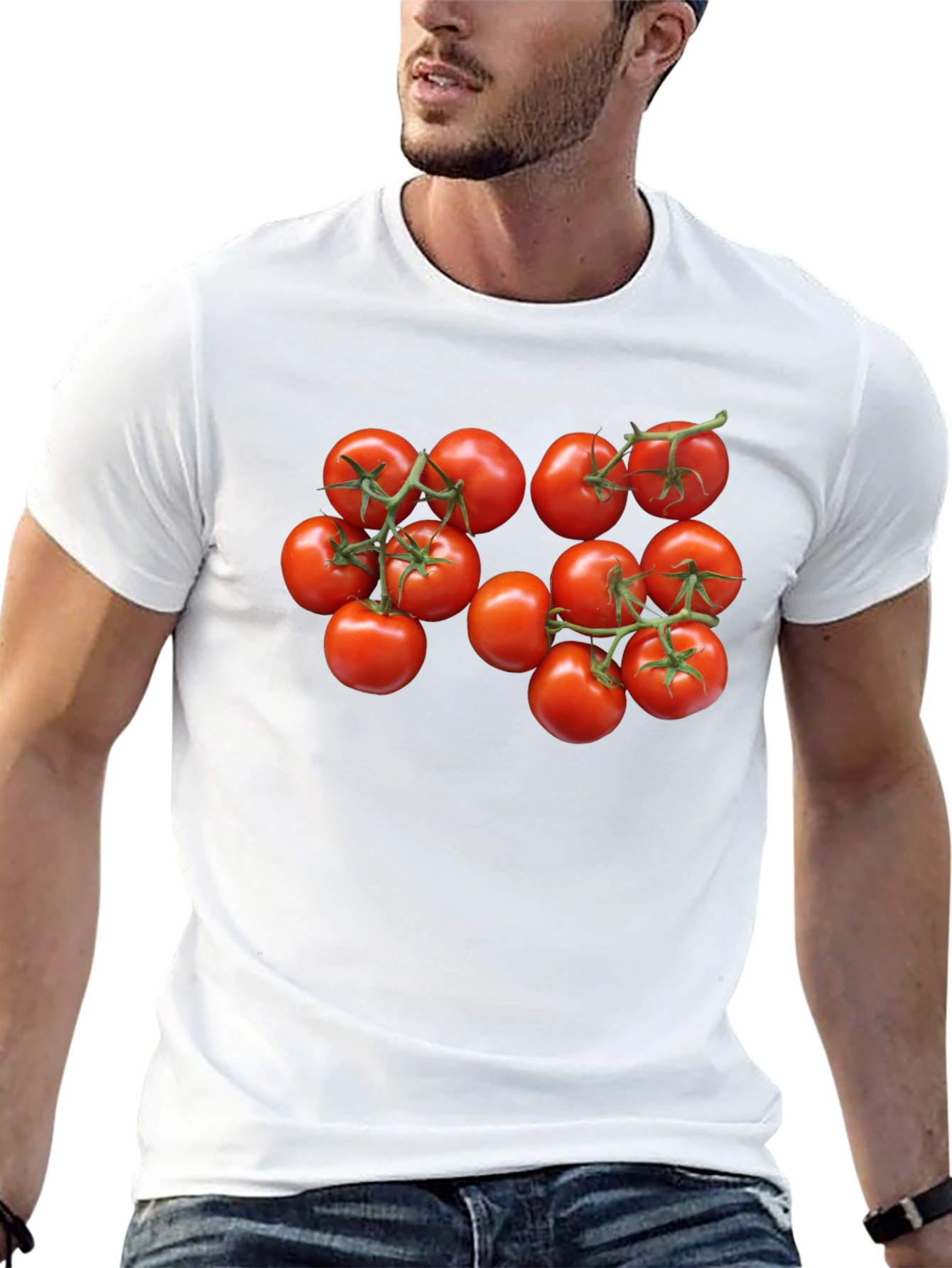 Black Tomato Bunch Graphic T-Shirt - Unisex view 13