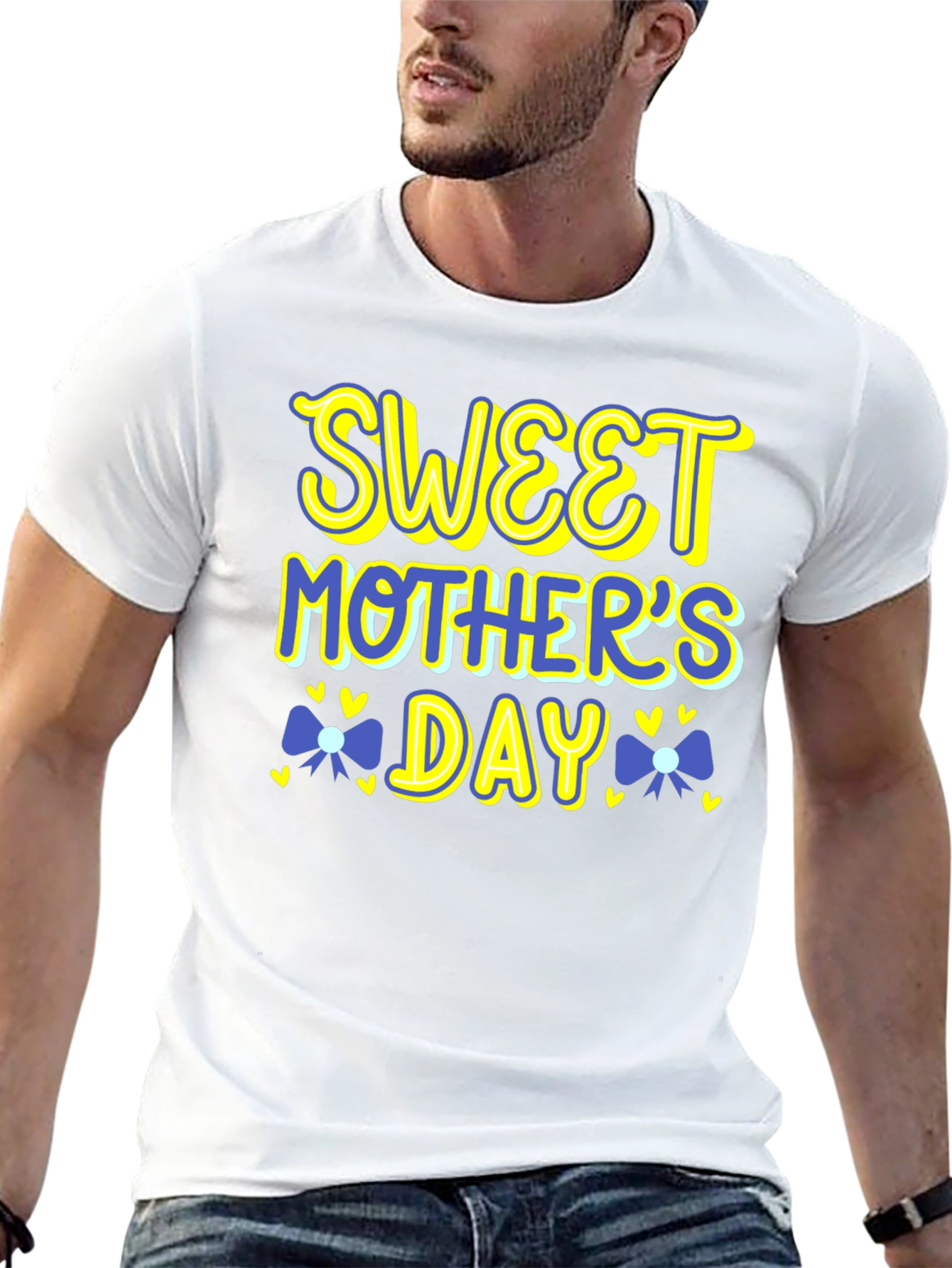 Black Sweet Mother's Day Graphic Tee view 13