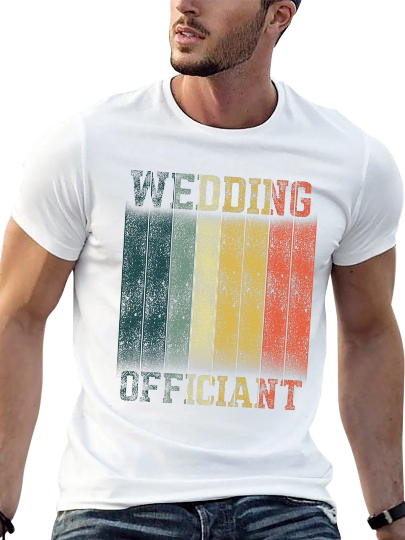 Wedding Officiant Retro T-Shirt - 13