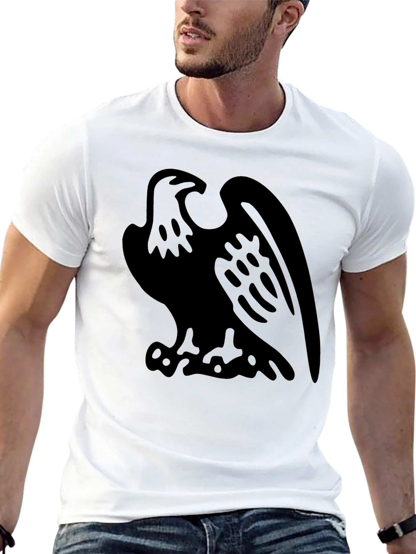 Black Black Eagle Graphic Tee view 13