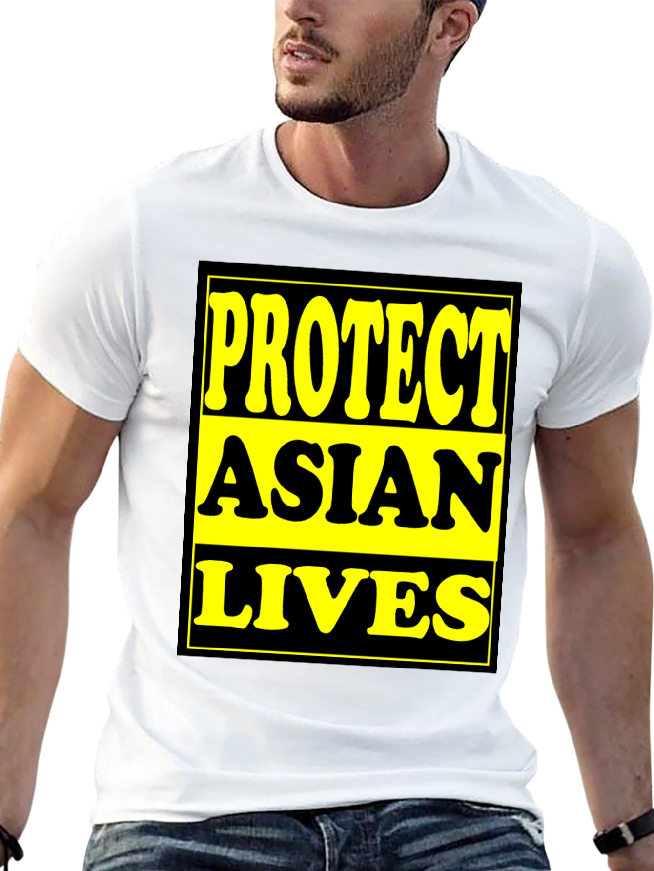 Black Protect Asian Lives Graphic Tee view 13