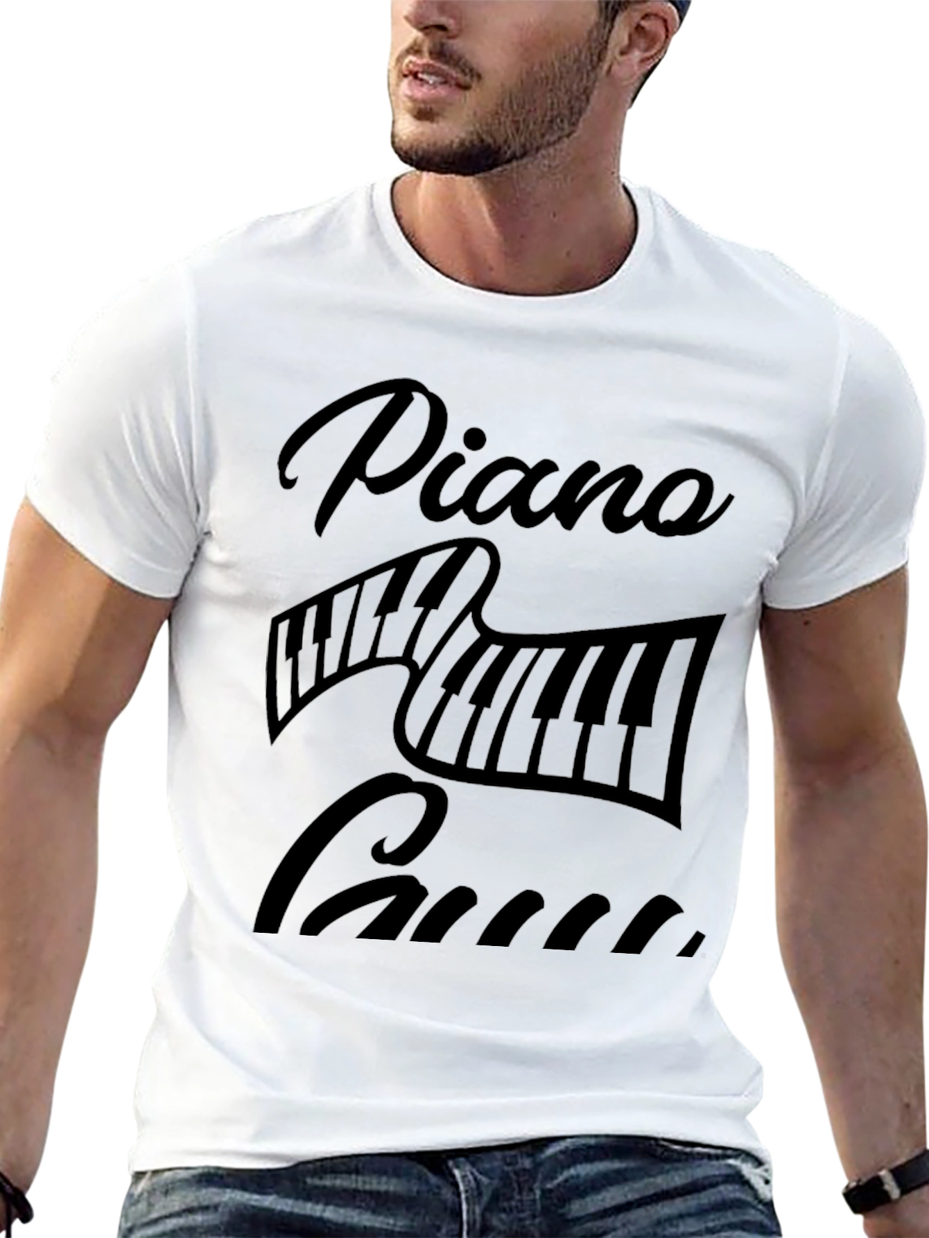 Black Piano Guys Graphic T-Shirt - Stylish Music Lover Tee view 13