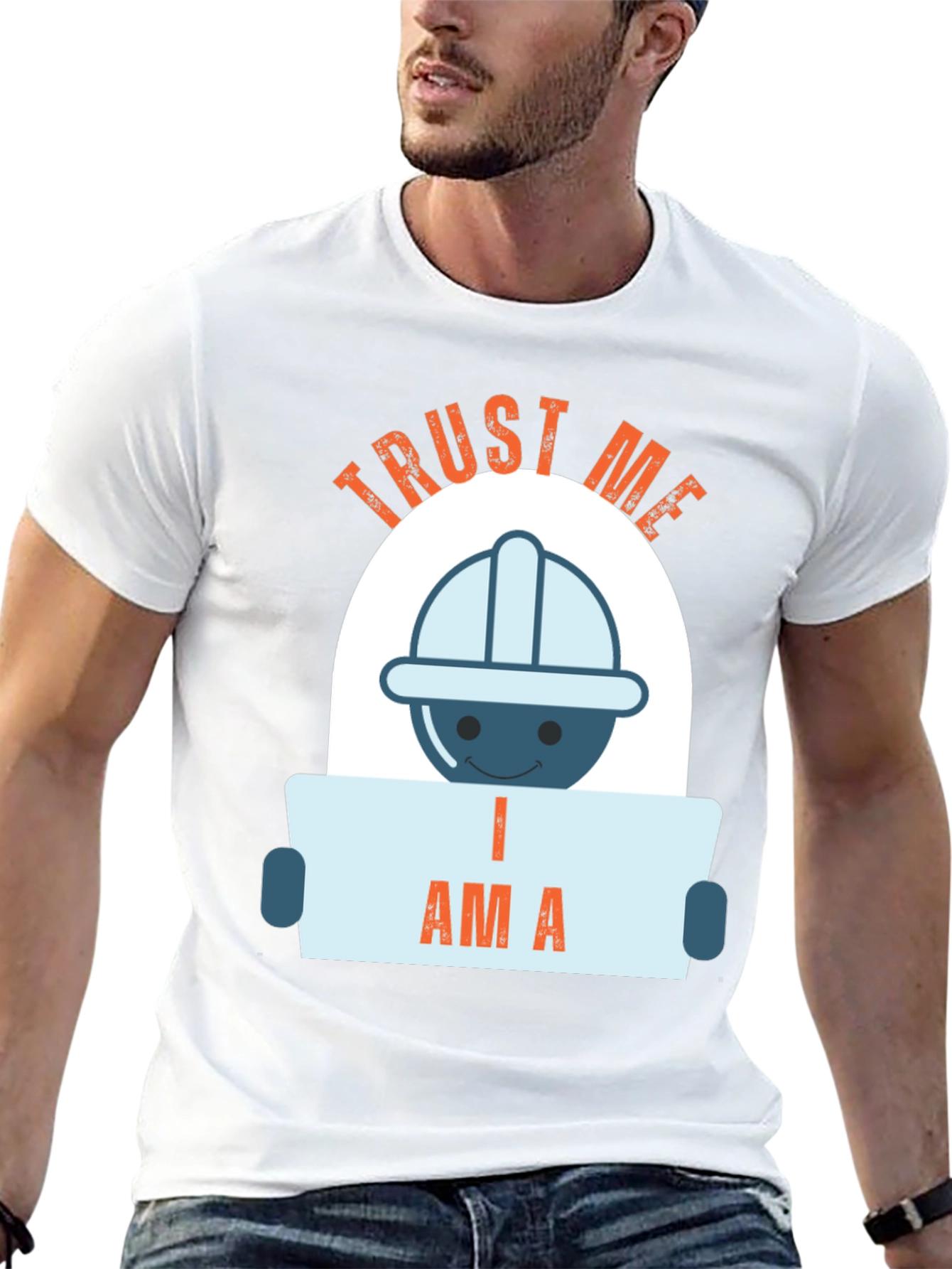 Black Trust Me I Am A Engineer T-Shirt view 13