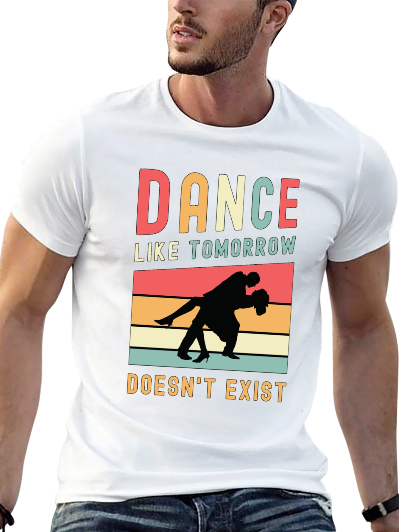 Black Dance Like Tomorrow Doesn't Exist Graphic Tee view 13