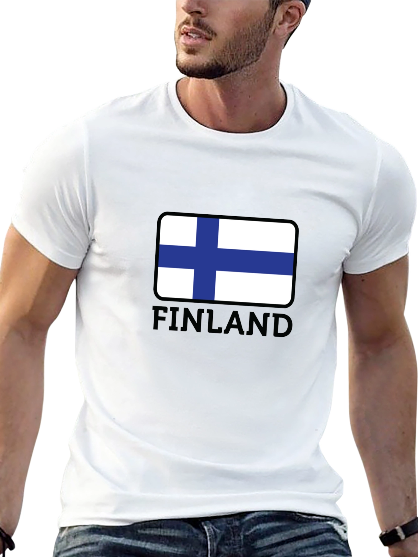 Finland Flag T-Shirt - Patriotic Finnish Pride Tee - 13