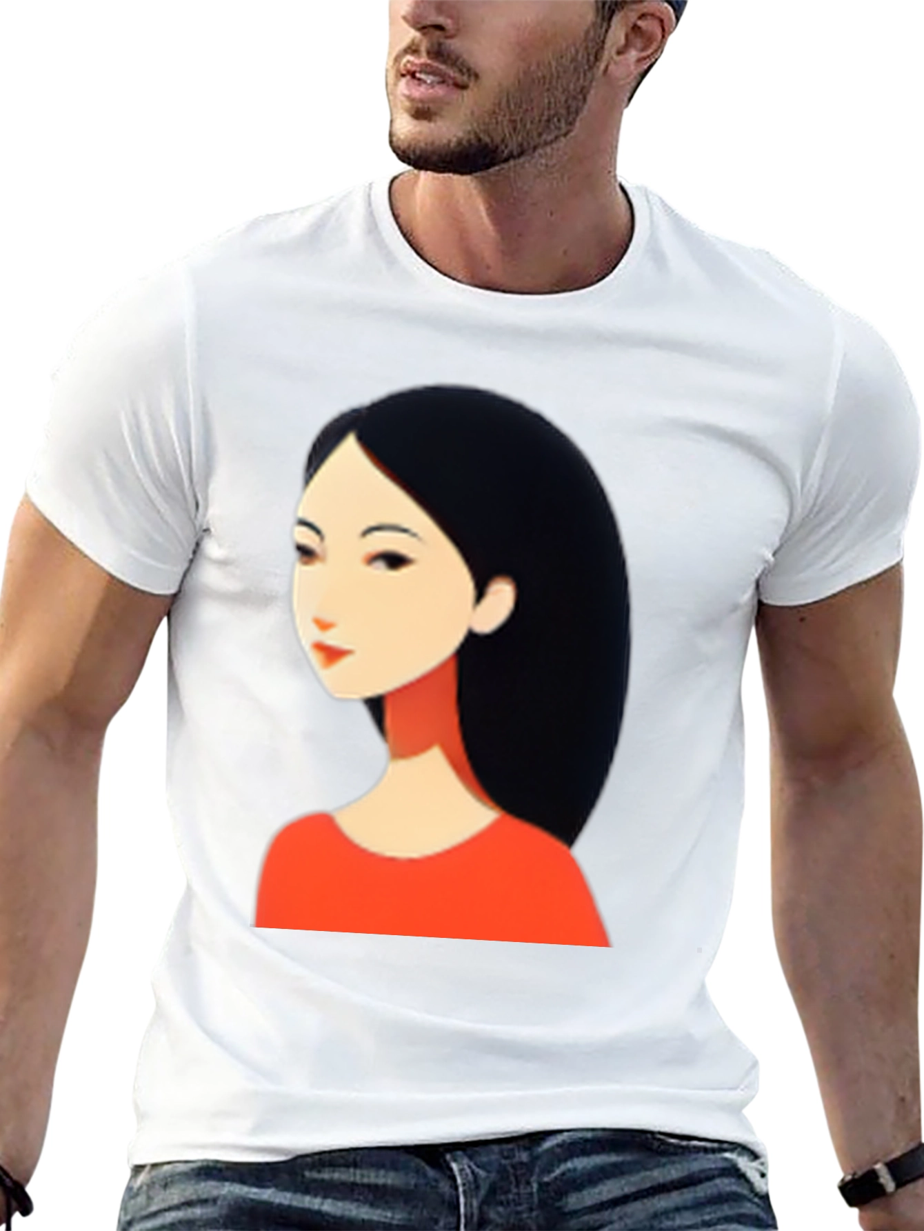 Black Anime Graphic Tee - Stylish Black T-Shirt view 13