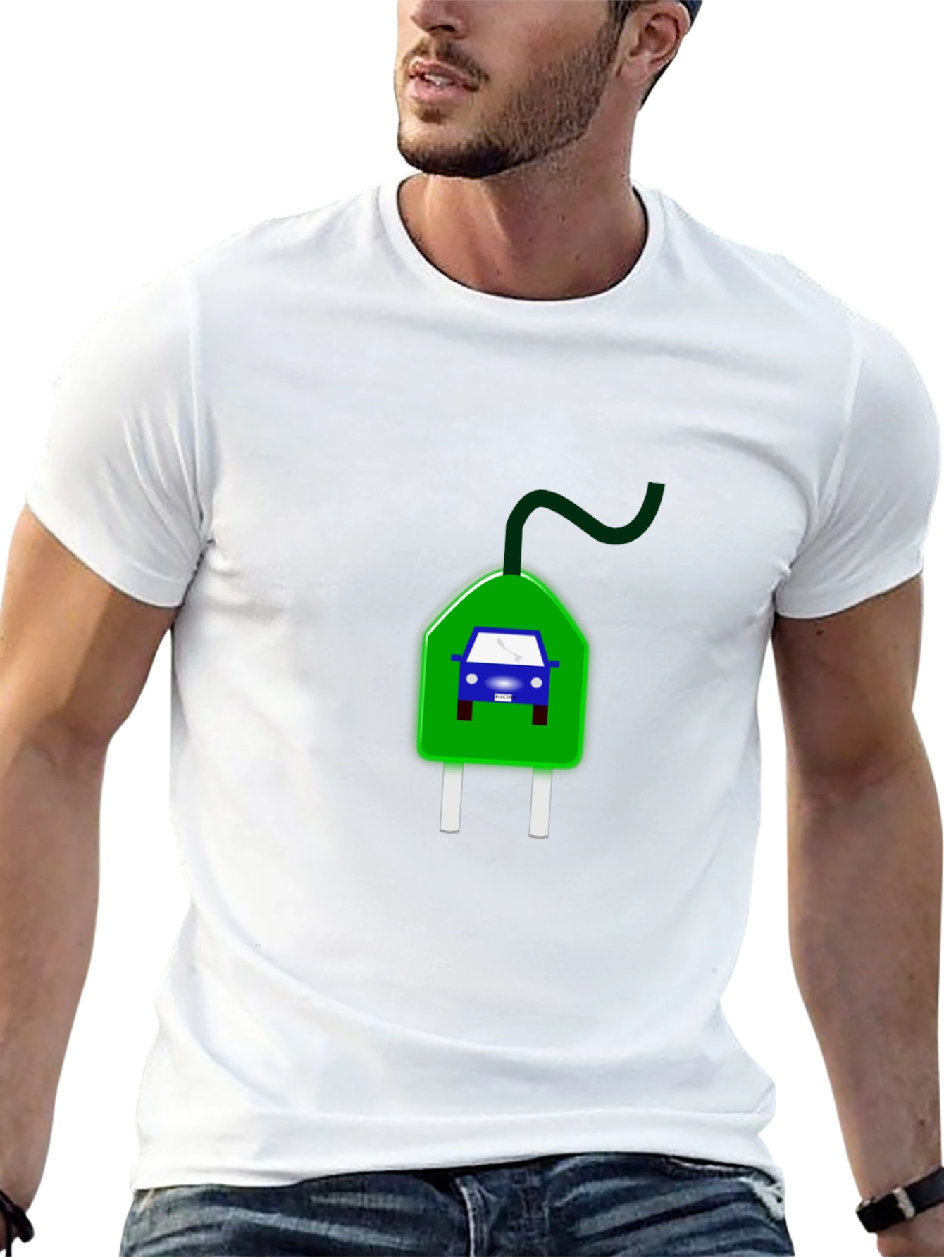 Electric Car Plug T-Shirt - 13