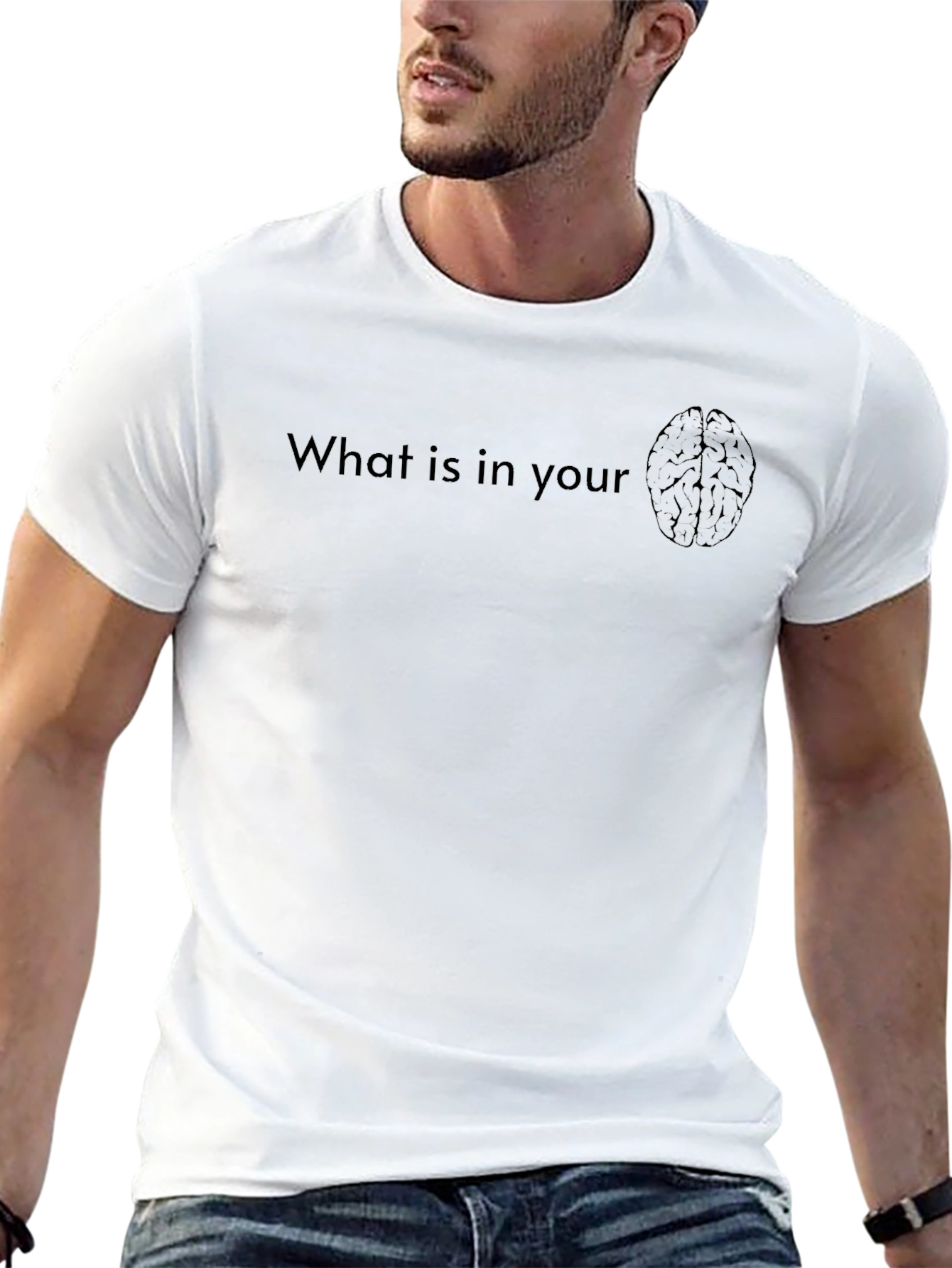 Black T-Shirt - "What is in your" - 13