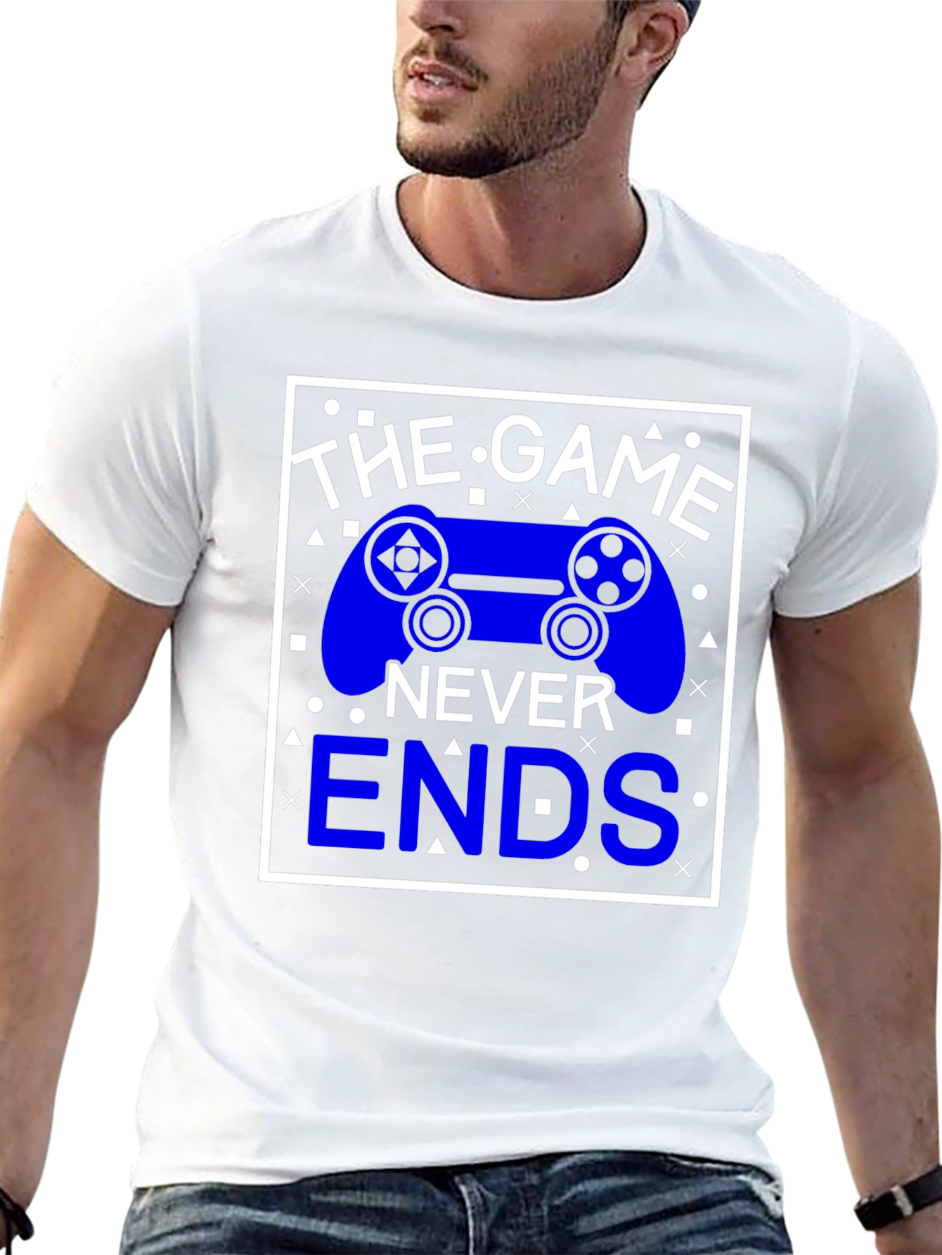 The Game Never Ends Graphic Tee - 13