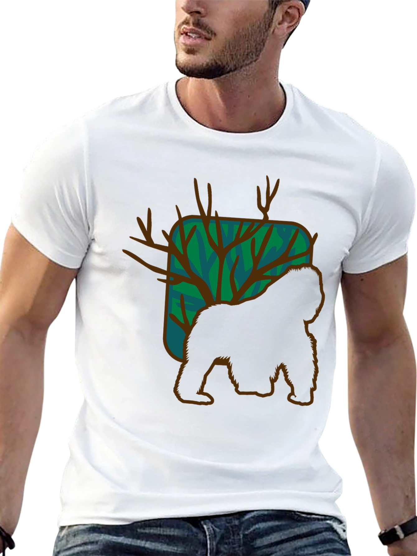 Black Gorilla Graphic Tee - Unique Design view 13