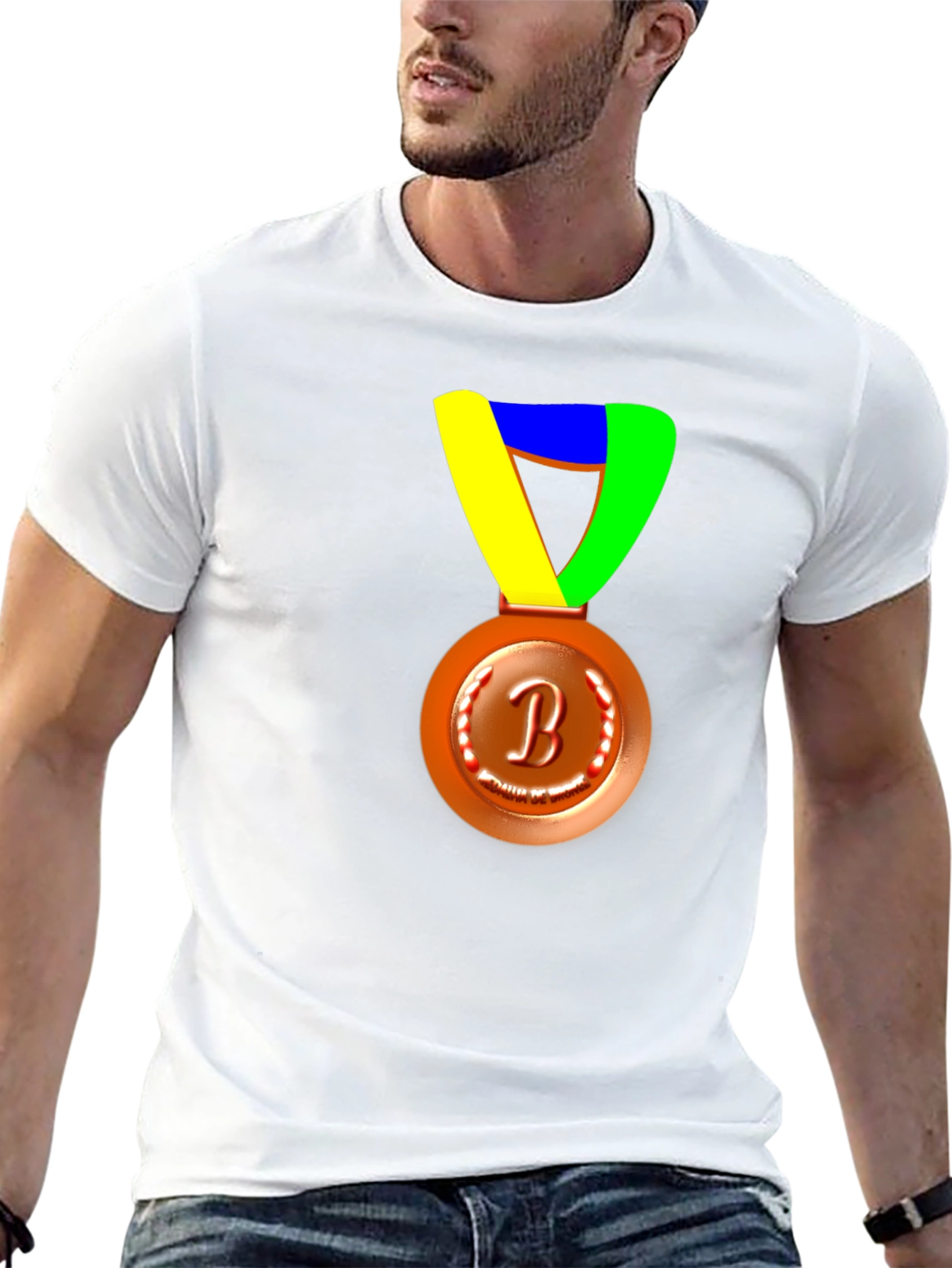 Bronze Medal T-Shirt - Achievement Award Tee - 13