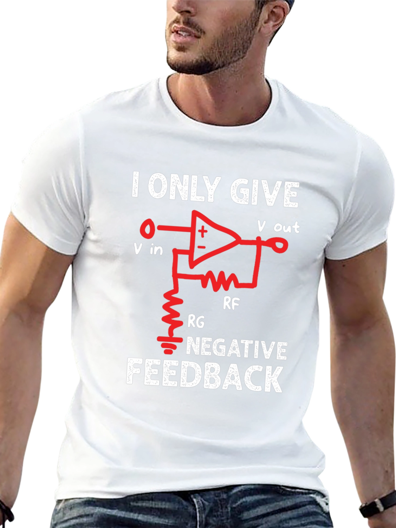 Black Negative Feedback T-Shirt - Funny Engineer Tee view 13