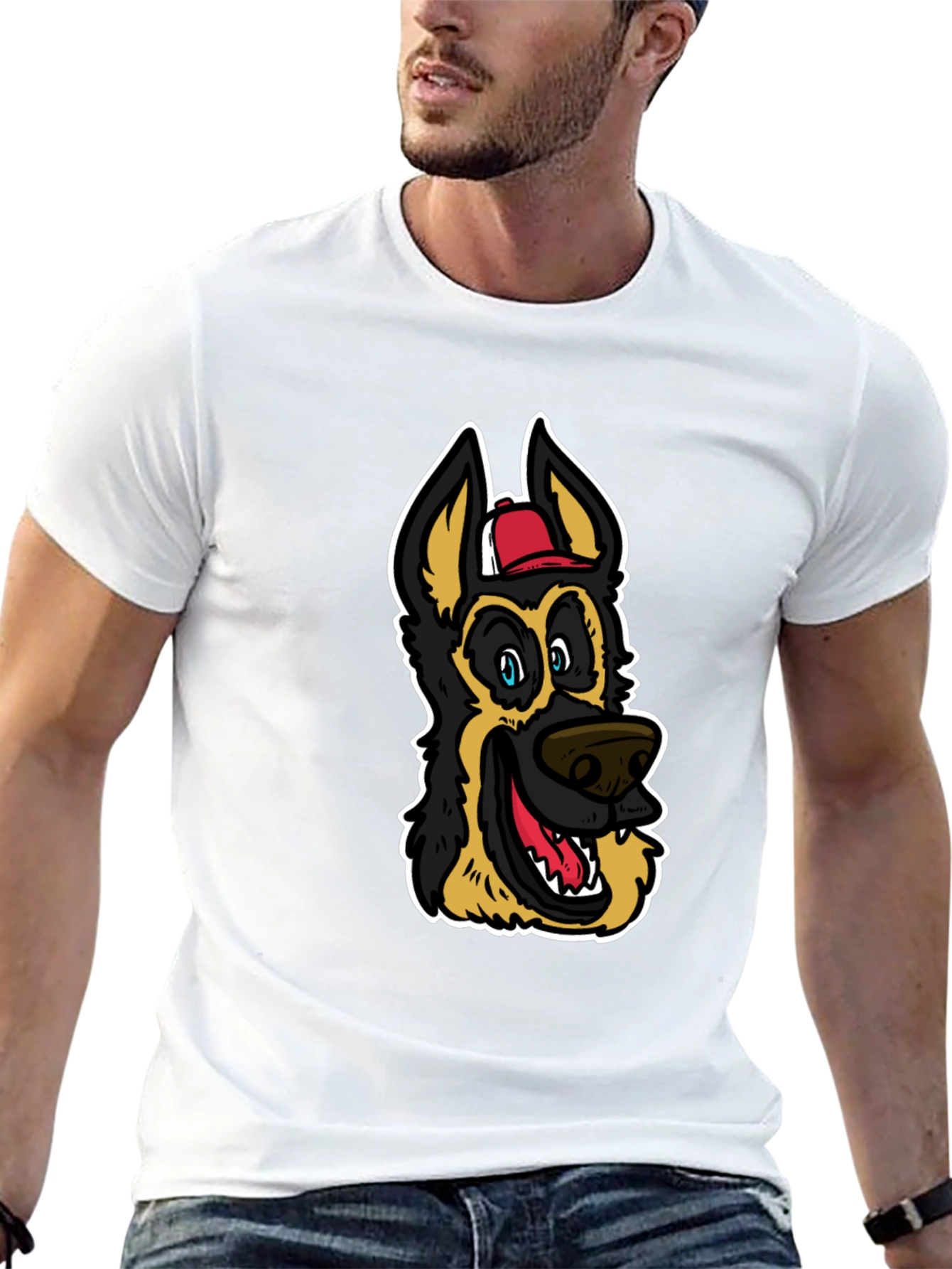 Cool Cartoon Dog T-Shirt - 13