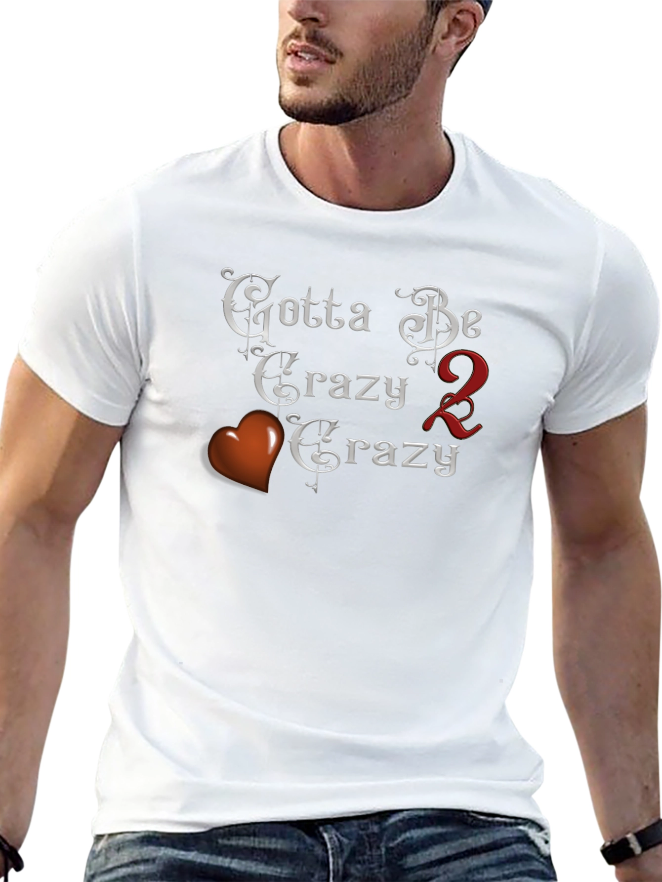 Black Gotta Be Crazy Tee - Black Crew Neck view 13