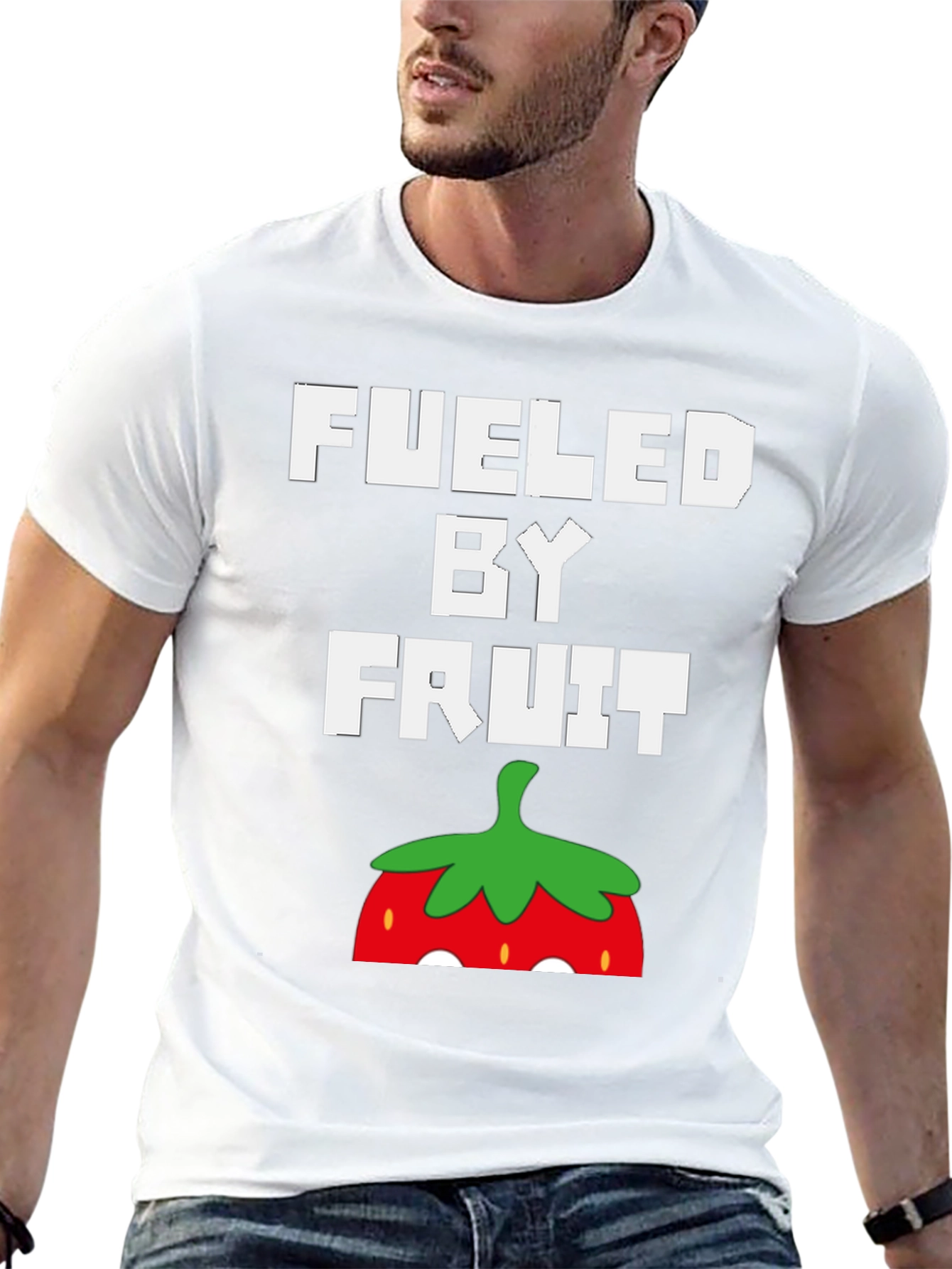 Black Fueled By Fruit Graphic Tee view 13