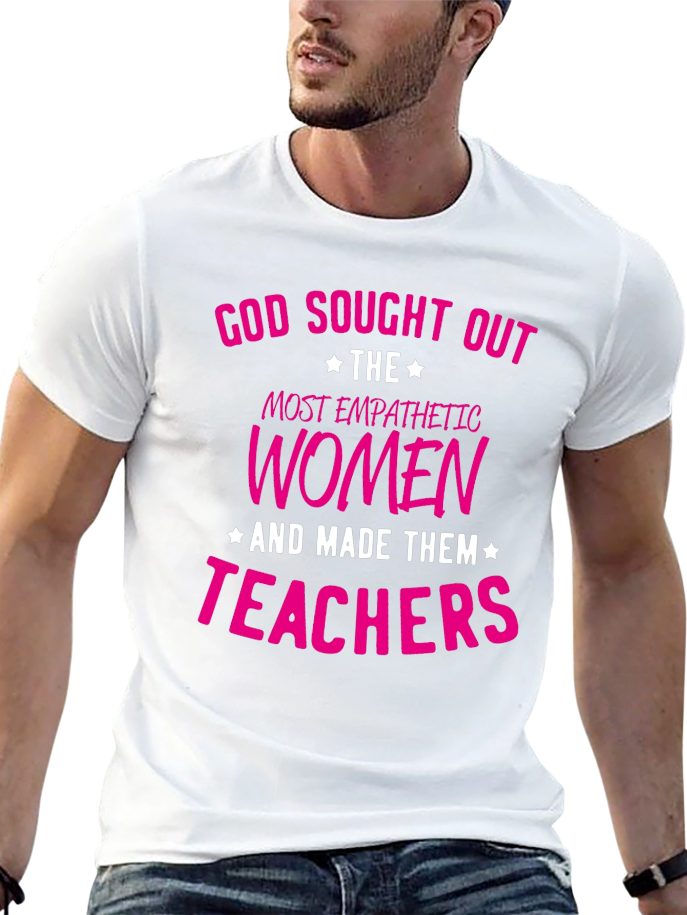 Black Empathetic Women Teachers Graphic Tee view 13