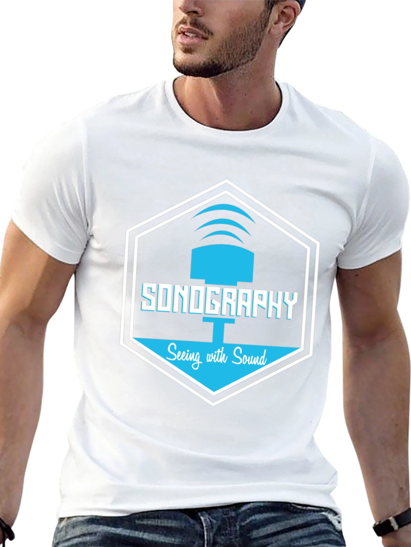 Sonography Seeing With Sound T-Shirt - 13