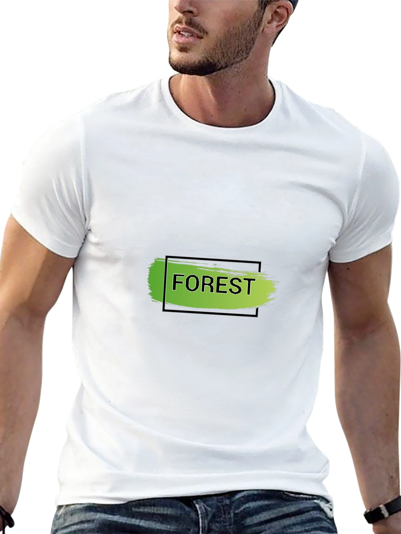 Black Forest Graphic Black T-Shirt view 13