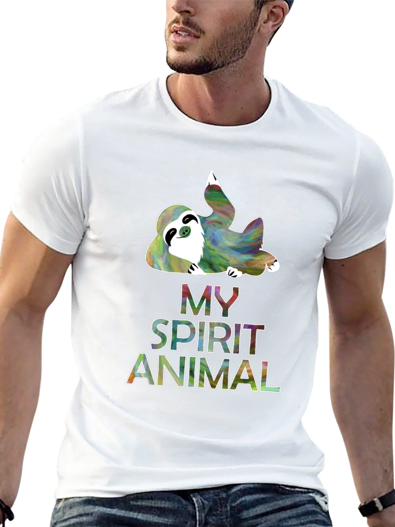 My Spirit Animal Sloth Tee - 13