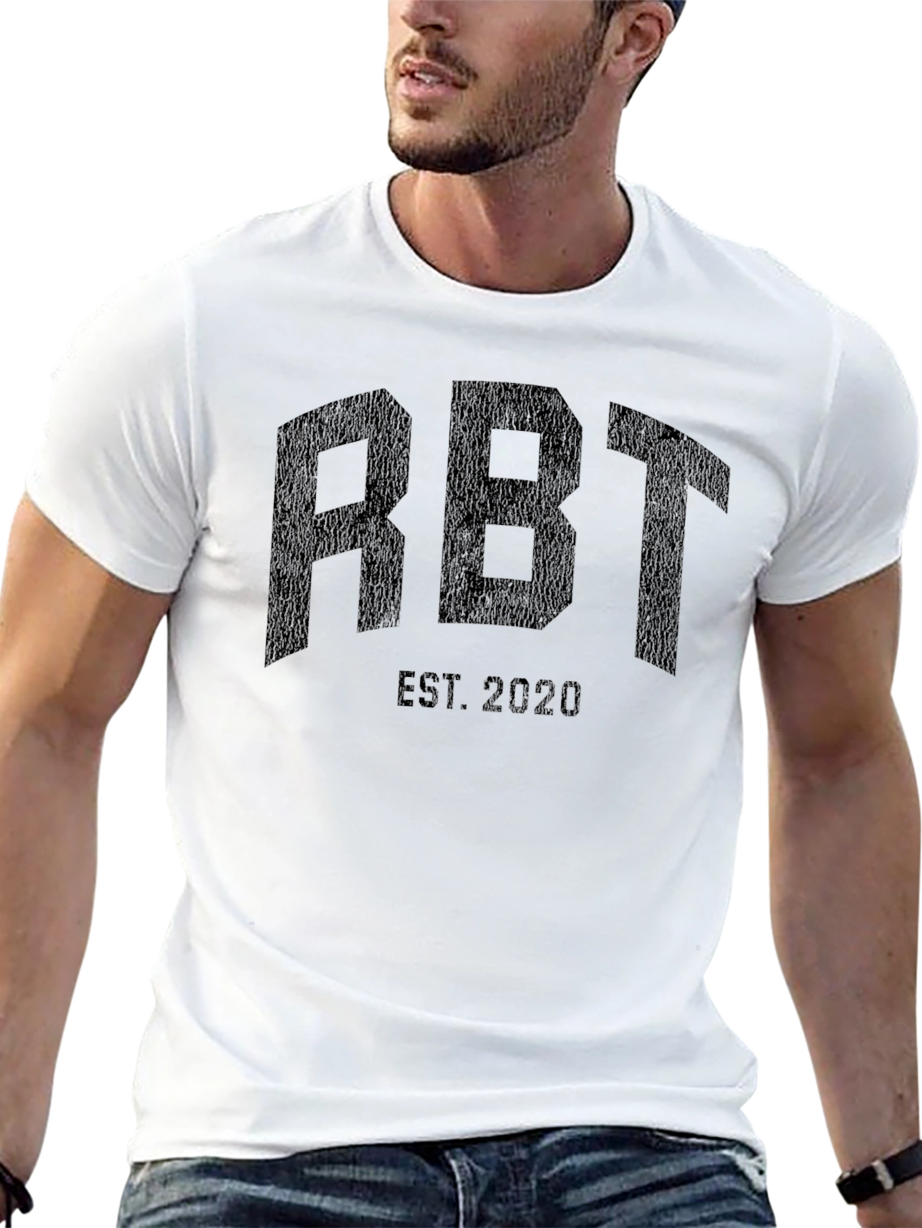 Black RBT Est. 2020 Black Graphic Tee view 13