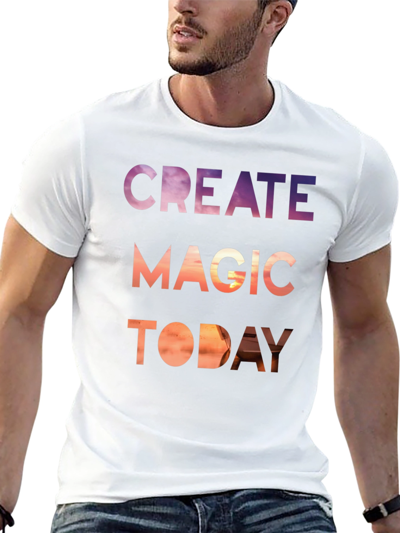 Black Create Magic Today Graphic Tee - Stylish Comfort view 13