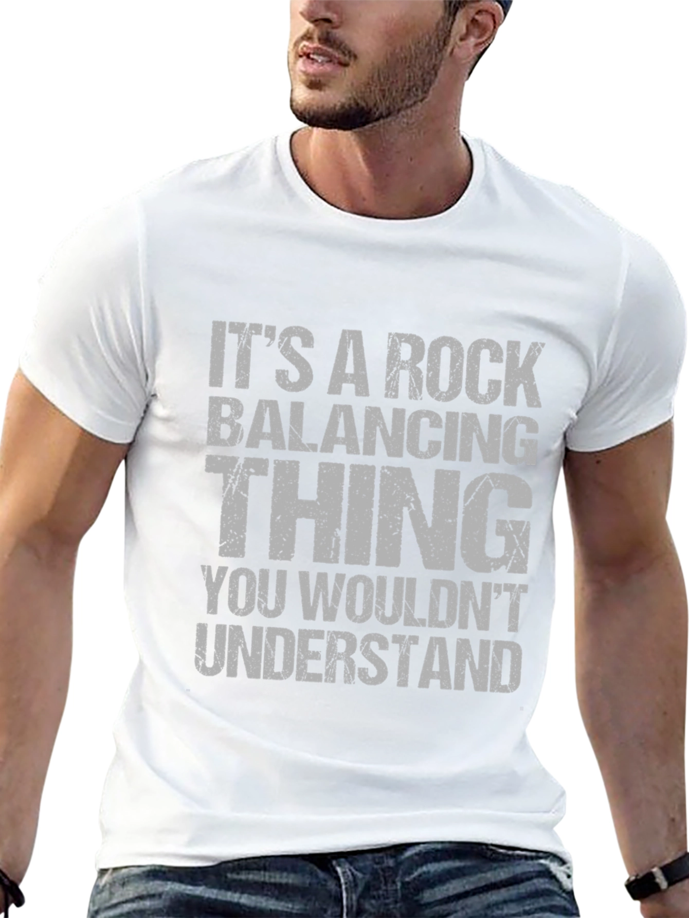 Black Rock Balancing Thing T-Shirt view 13