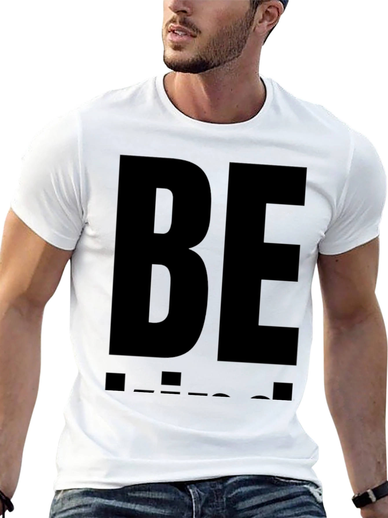 Black Be Kind Graphic Tee - Black Short Sleeve Casual Shirt view 13