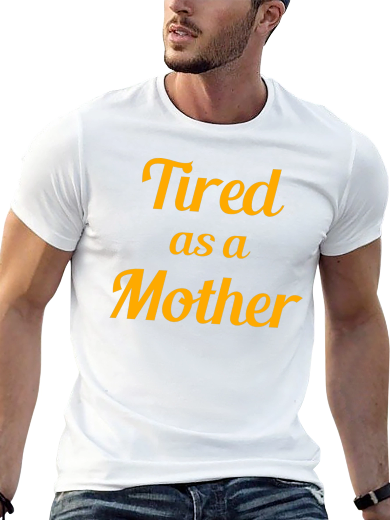 Black Tired as a Mother Black Tee view 13