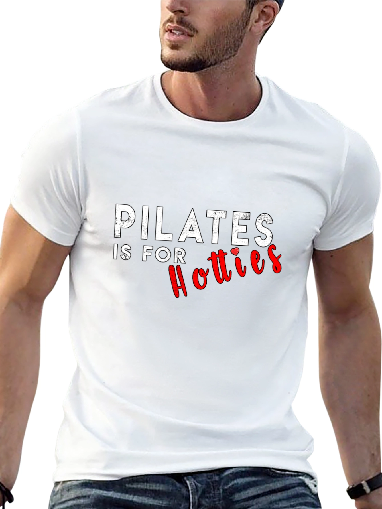 Black Pilates is for Hotties Graphic T-Shirt view 13