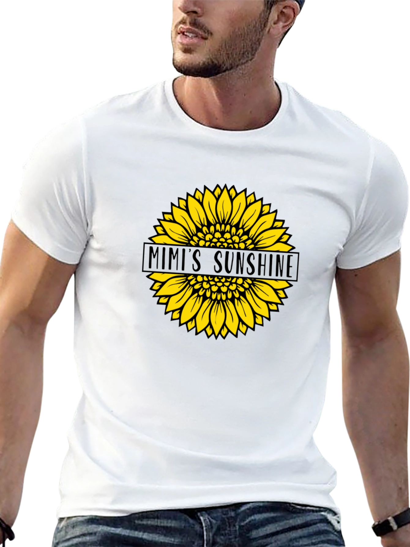 Black Mimi's Sunshine Sunflower Graphic Tee - Black view 13