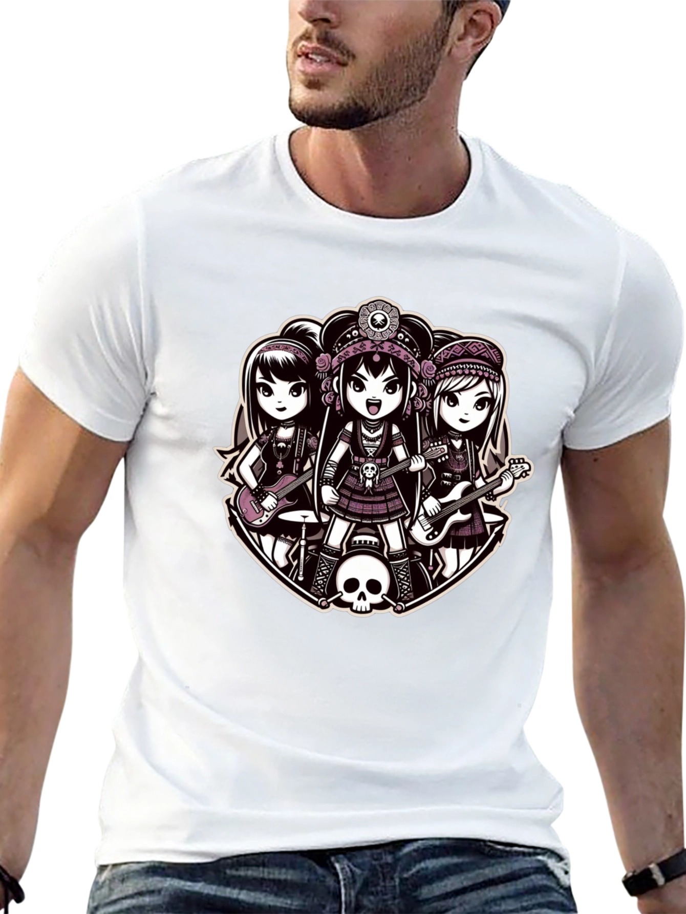 Black Rock Band T-Shirt view 13