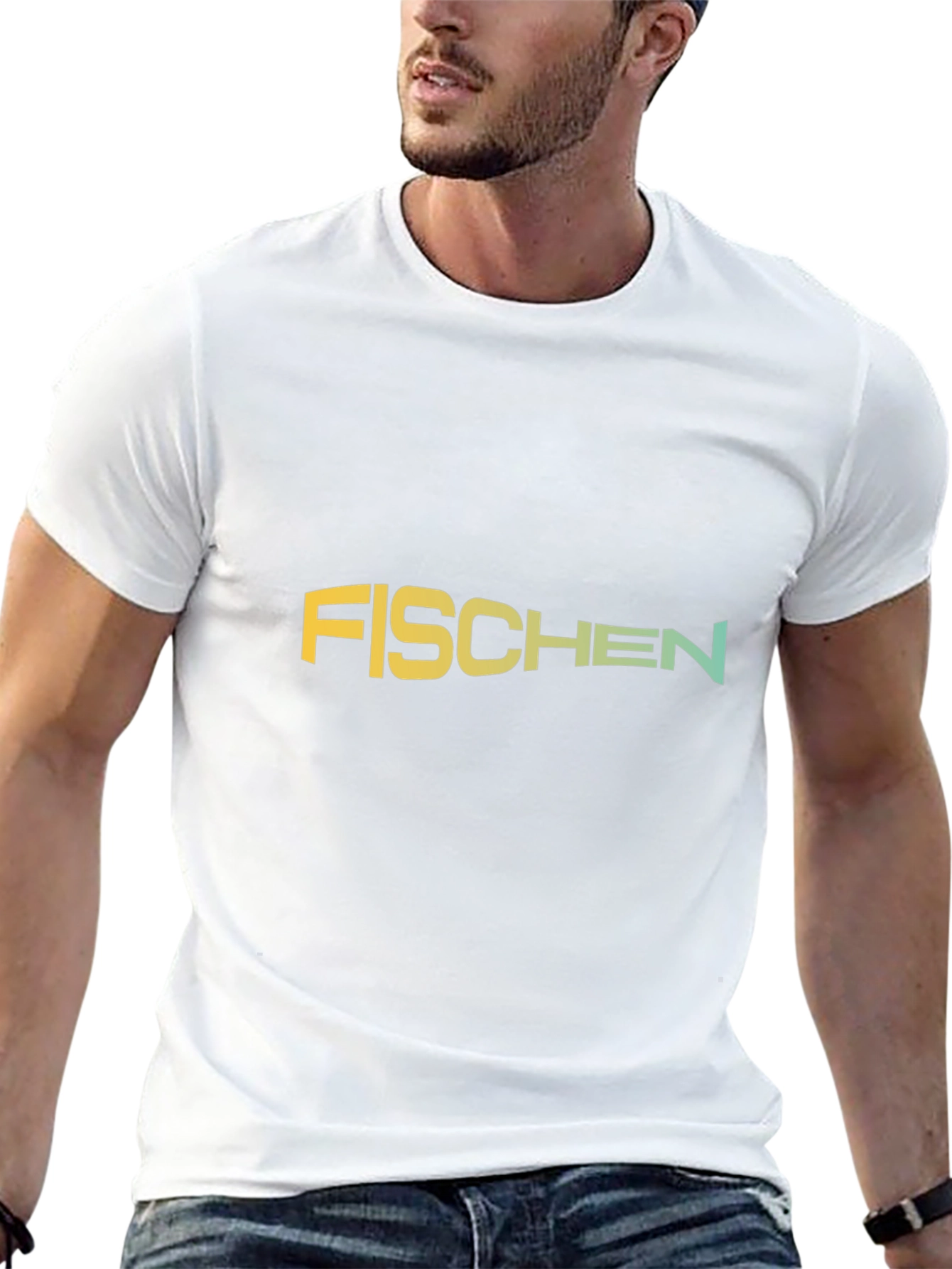 Black Fischen Gradient Tee - Casual Comfort view 13