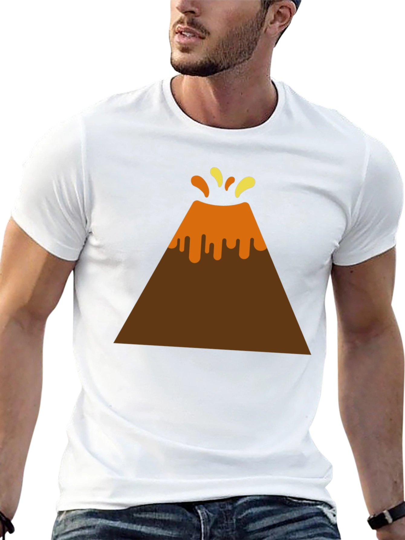 Black Volcano T-Shirt - Erupting Fun! view 13